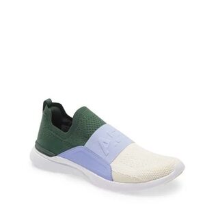 APL Women's TechLoom Bliss Sneakers in Green Bellflower and Pristine Size 11 NIB